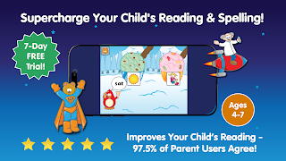 Phonics Hero: Learn to Read ảnh chụp màn hình 1