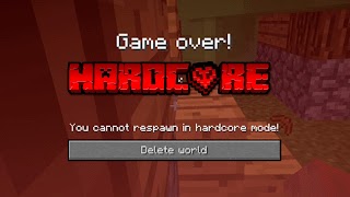 Hardcore Mod for Minecraft PE โปสเตอร์