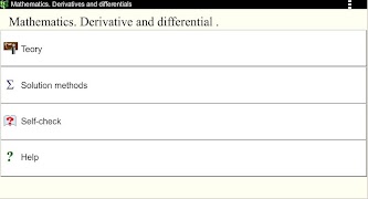 پوستر Derivatives. Math.