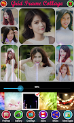 Grid Frame Collage ภาพหน้าจอ 2