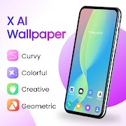 پوستر X AI Wallpaper: curvy, beauty