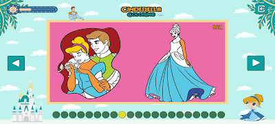 Cinderella Coloring 截图 6
