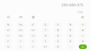 Samsung Calculator screenshot 2