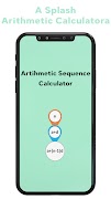 Arithmetic Sequence Calculator Ekran Görüntüsü 2