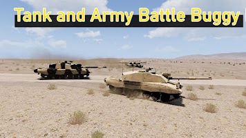 Tank and Army Battle Buggy Driving Simulator 2022 скриншот 2