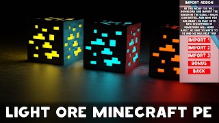Light Ore Mod for Minecraft PE Ekran Görüntüsü 3