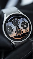 Texture Blue Orange For WearOS screenshot 4
