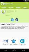Droid Device Info 스크린샷 6