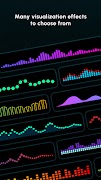 6 Schermata Floating Music Visualizer