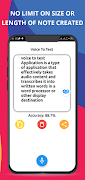 برنامه‌نما Voice to text Voice typing app عکس از صفحه
