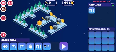 برنامه‌نما Algorithm City :The Snow Coder عکس از صفحه