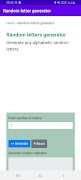 Random letter generator plakat