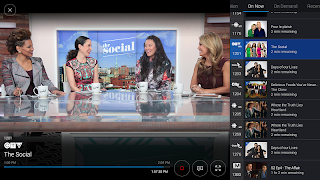 Bell Fibe TV app dashboard syot layar 3