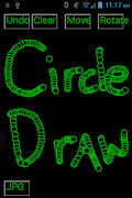پوستر Circle Draw