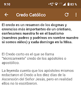 Credo Catolico تصوير الشاشة 1