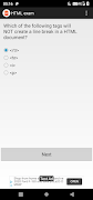 HTML exam Screenshot 4
