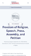 The Interactive Constitution تصوير الشاشة 1
