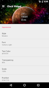 Clock Widget imagem de tela 4