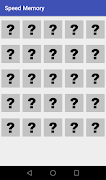 Speed Memory game 截圖 1