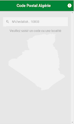 Code postal Algérie постер