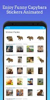 Capybara Stickers poster
