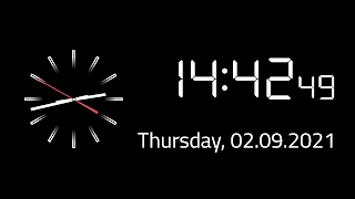 Clock Screensaver imagem de tela 7