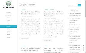 ITPROSPT Technology Blog 截图 2