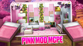 Poster Pink Decor&Textures Minecraft