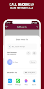 مسجل المكالمات - RecordCalls تصوير الشاشة 4