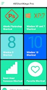 برنامه‌نما AllShortKeys Pro عکس از صفحه