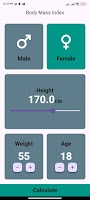 BMI:Body Mass Index screenshot 1