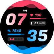 برنامه‌نما Genesis watch face Wear OS عکس از صفحه
