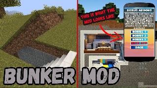 Bunker Mod For Minecraft screenshot 1