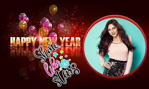New Year Photo Frames Poster