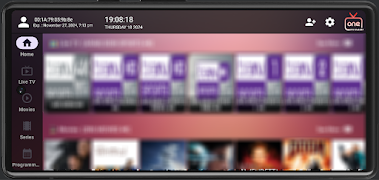 2 Schermata One IPTV Player