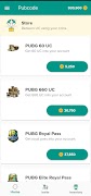 برنامه‌نما Pubcode - Earn UC & Royal Pass عکس از صفحه