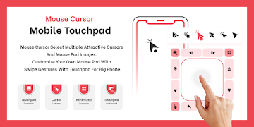 Mouse Cursor Mobile Touchpad 海報