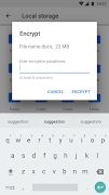 CryptoSend - free file encryption and sharing स्क्रीनशॉट 3