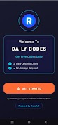 برنامه‌نما Codes roblox Games robux عکس از صفحه