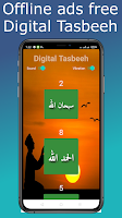 Simple Tasbeeh Offline poster