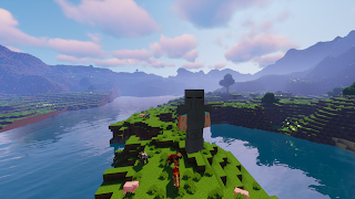 Sky Texture Pack Minecraft Mod اسکرین شاٹ 3