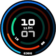 برنامه‌نما Concentric for Wear OS عکس از صفحه