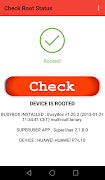 Root Checker (Superuser) imagem de tela 2