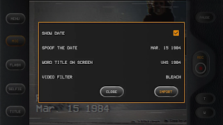 1984 Cam – VHS Camcorder, Retr تصوير الشاشة 5