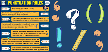 برنامه‌نما Punctuation marks عکس از صفحه