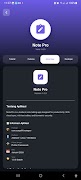 برنامه‌نما note pro عکس از صفحه