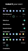 Material You 2: Watch face imagem de tela 2