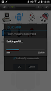 DroidScript - ApkBuilder Plugin captura de pantalla 1
