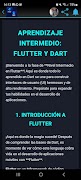برنامهنما Flutter y Dart Curso Gratis عکس از صفحه
