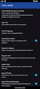 Sprachbenachrichtigung Screenshot 1